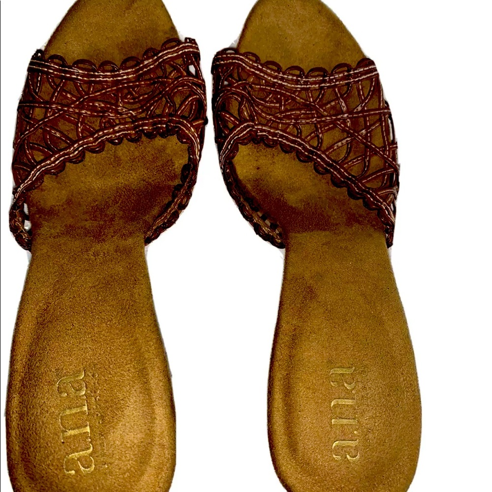 Great hi heel shoes with  leather in 9M